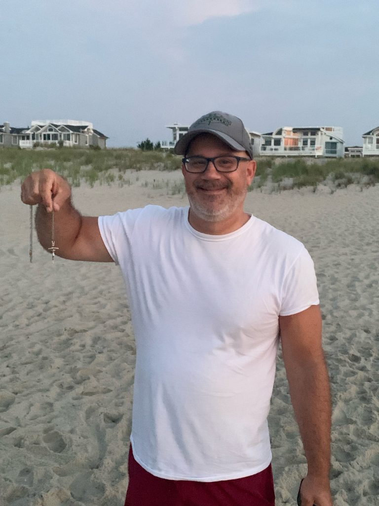 lost ring in sand jersey shore