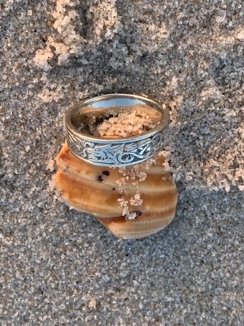 how to find lost ring in the sand