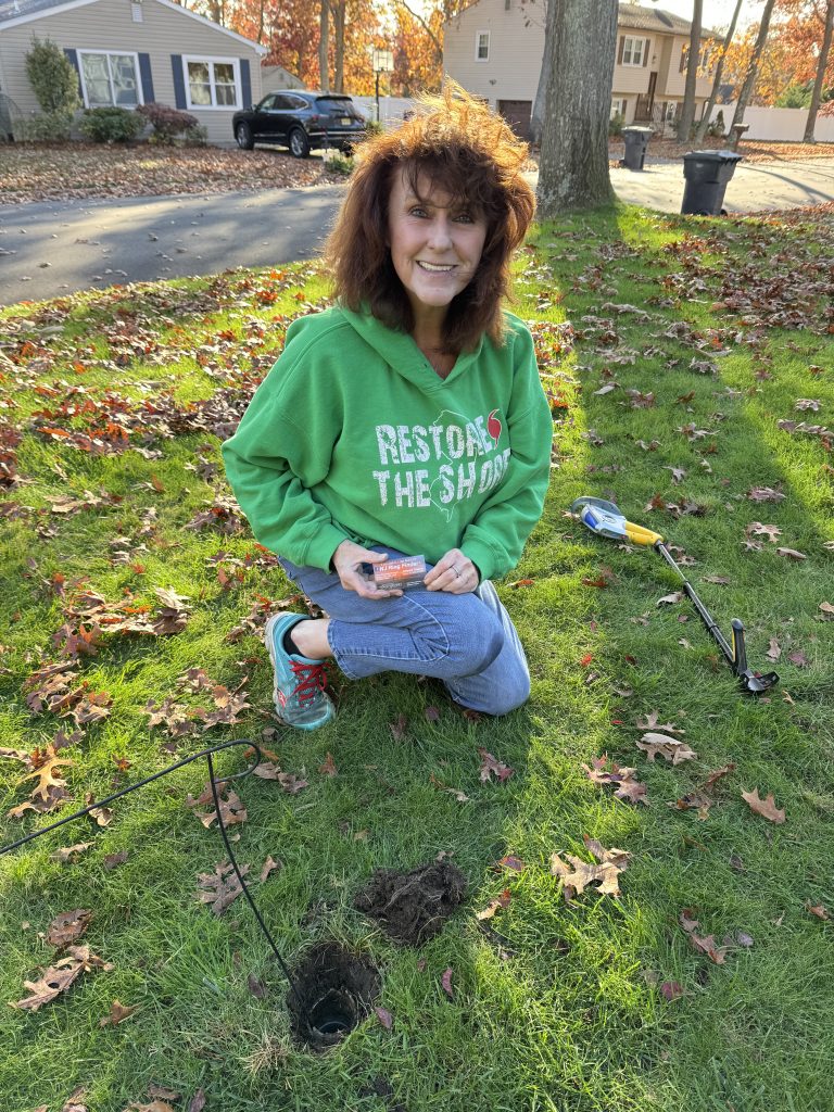 bricktown NJ, flagpole reciever uncovered