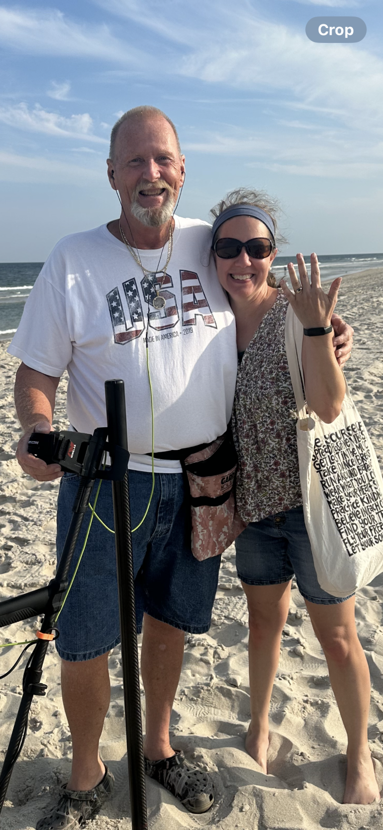 Find lost Ring Beach Haven, New Jersey